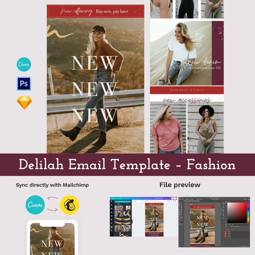 Blogger & Influencer Email Templates MasterBundles