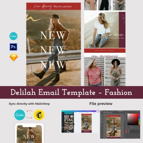Delilah Email Template – Fashion.