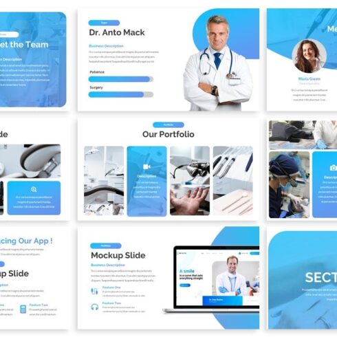 Dental - Dentist Powerpoint Template | MasterBundles