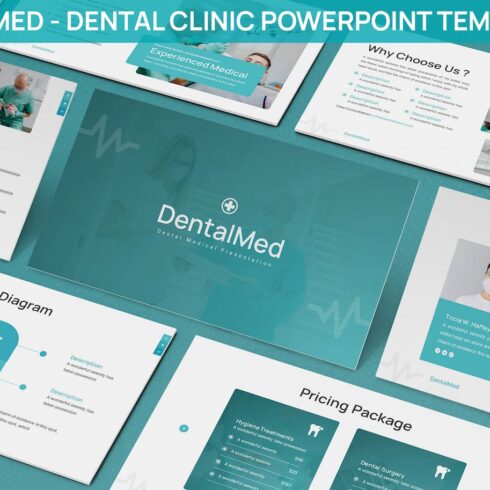 Dentalmed - Dental Clinic Powerpoint Template | MasterBundles