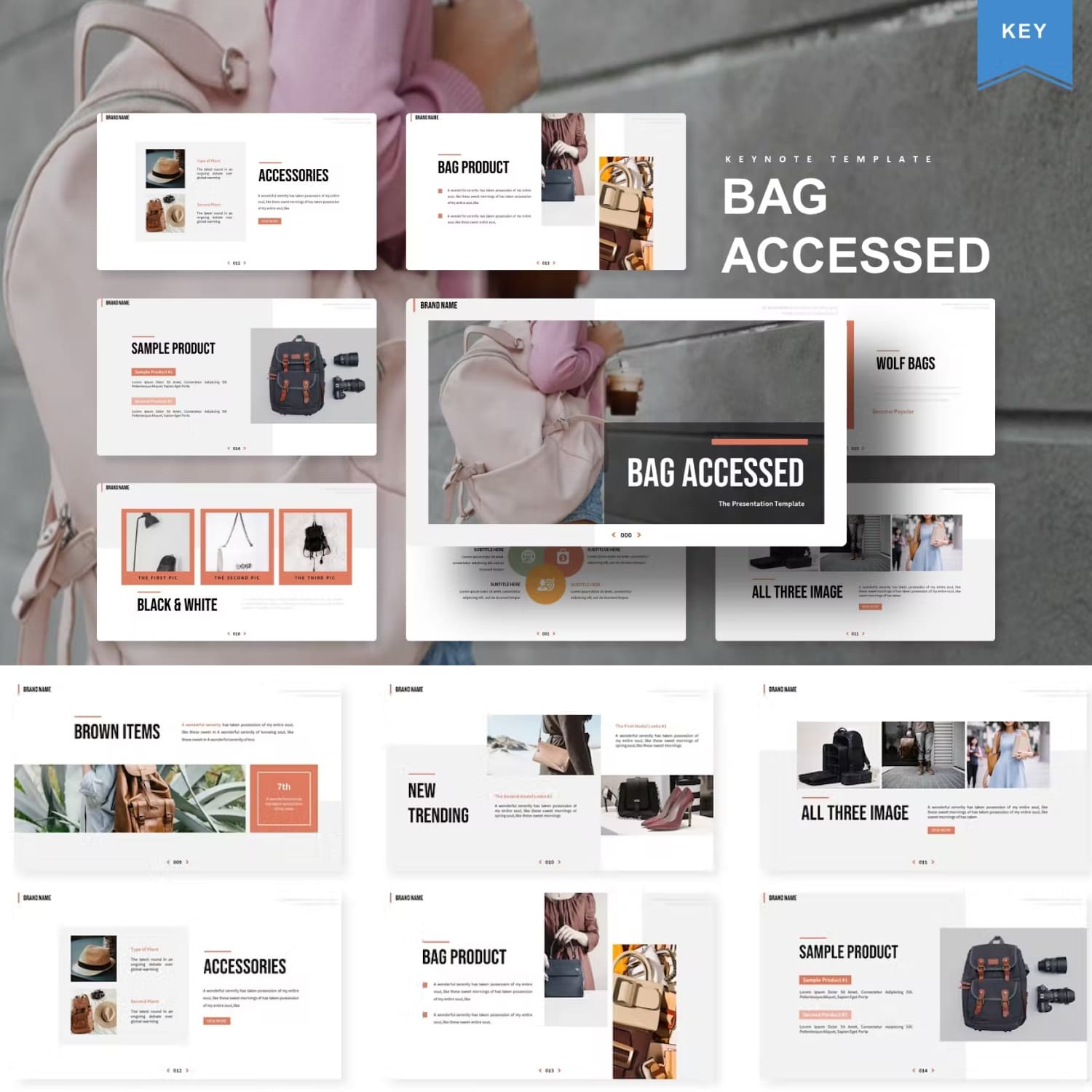 Bag Accessed | Keynote Template.