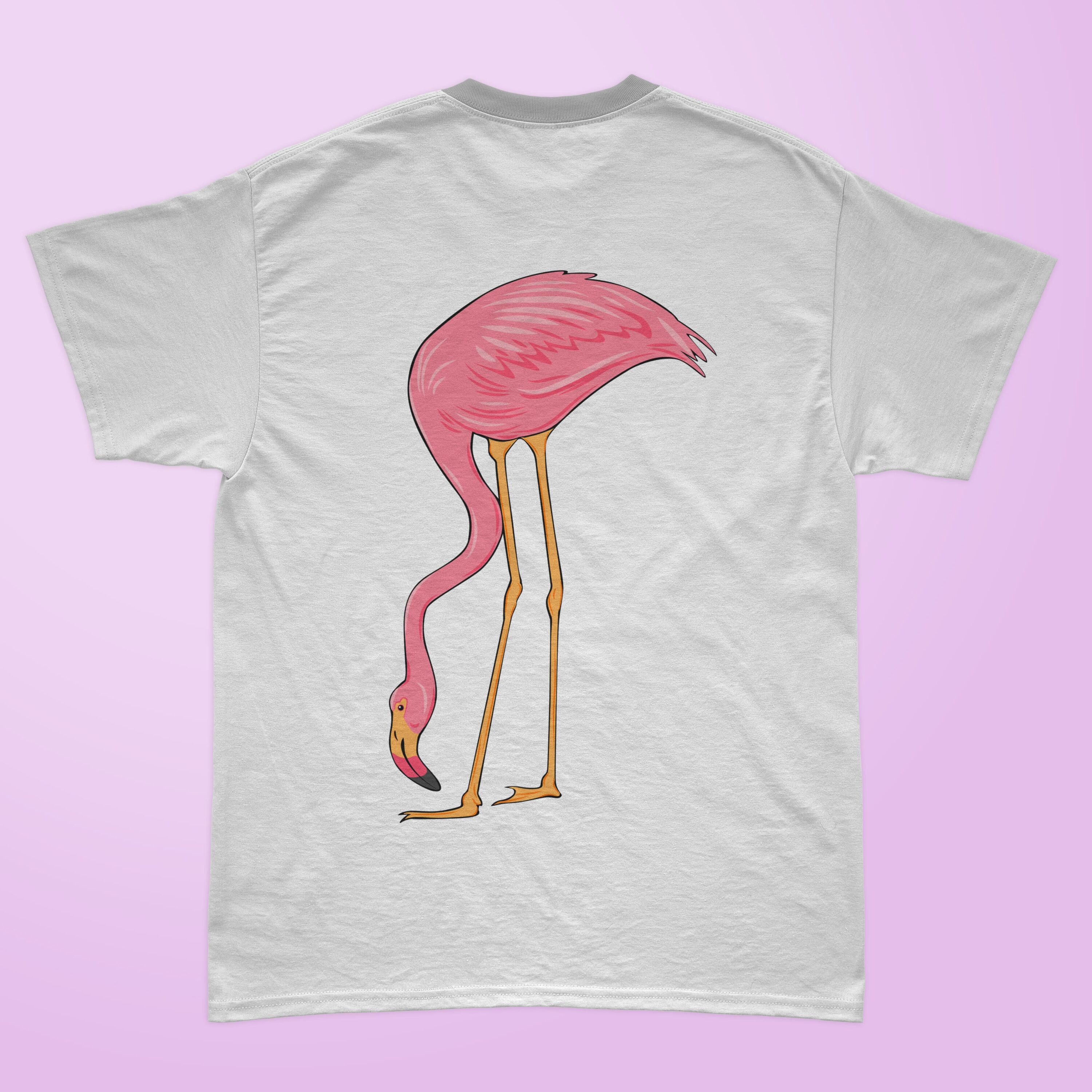 Flexibility pink flamingo.