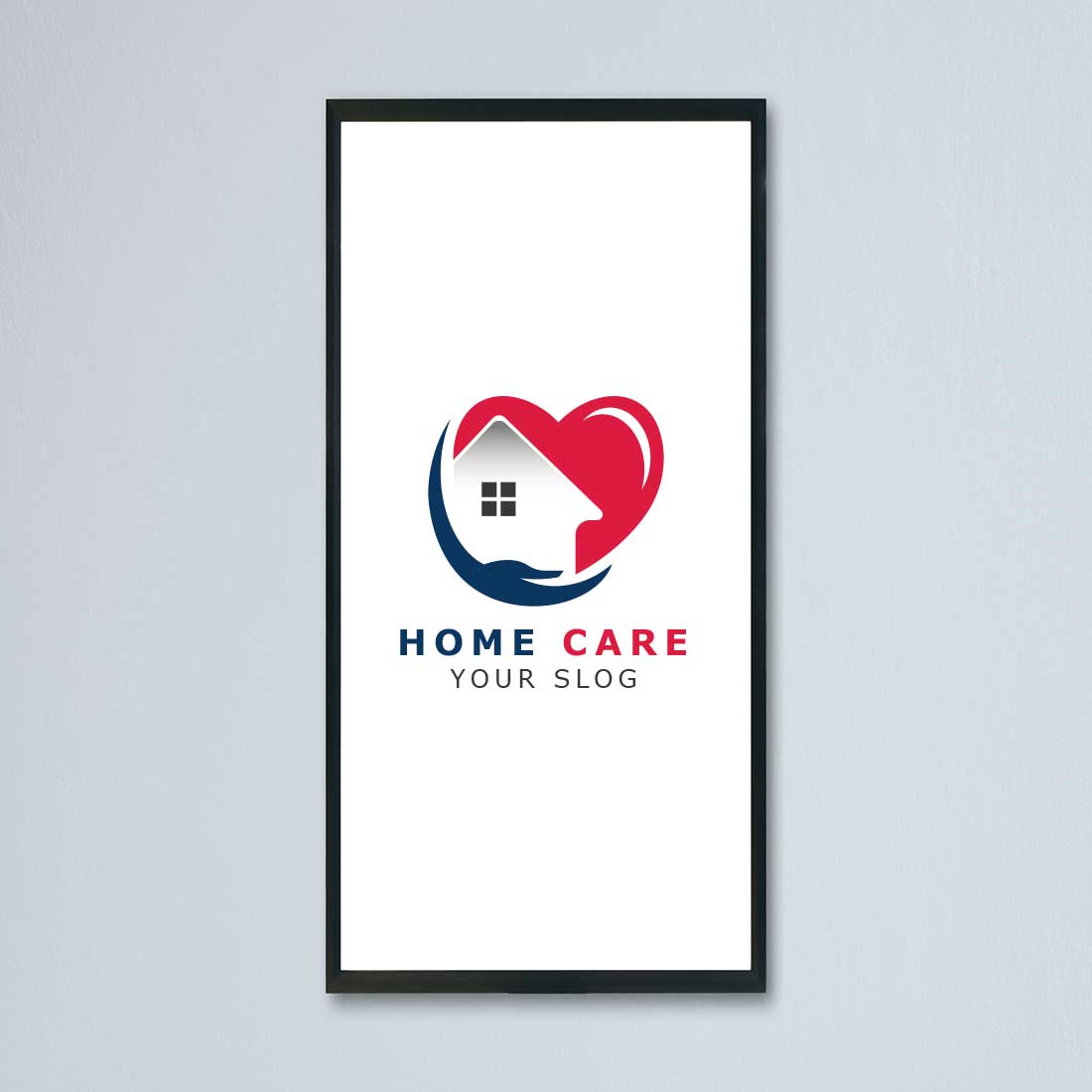 Home Care Logo light preview.