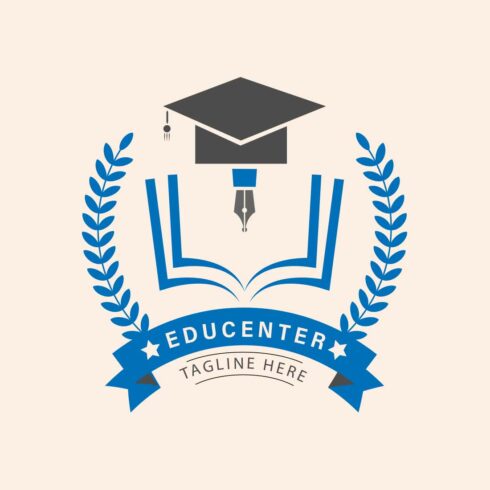 Educenter School, University, College Logo Design cover image.