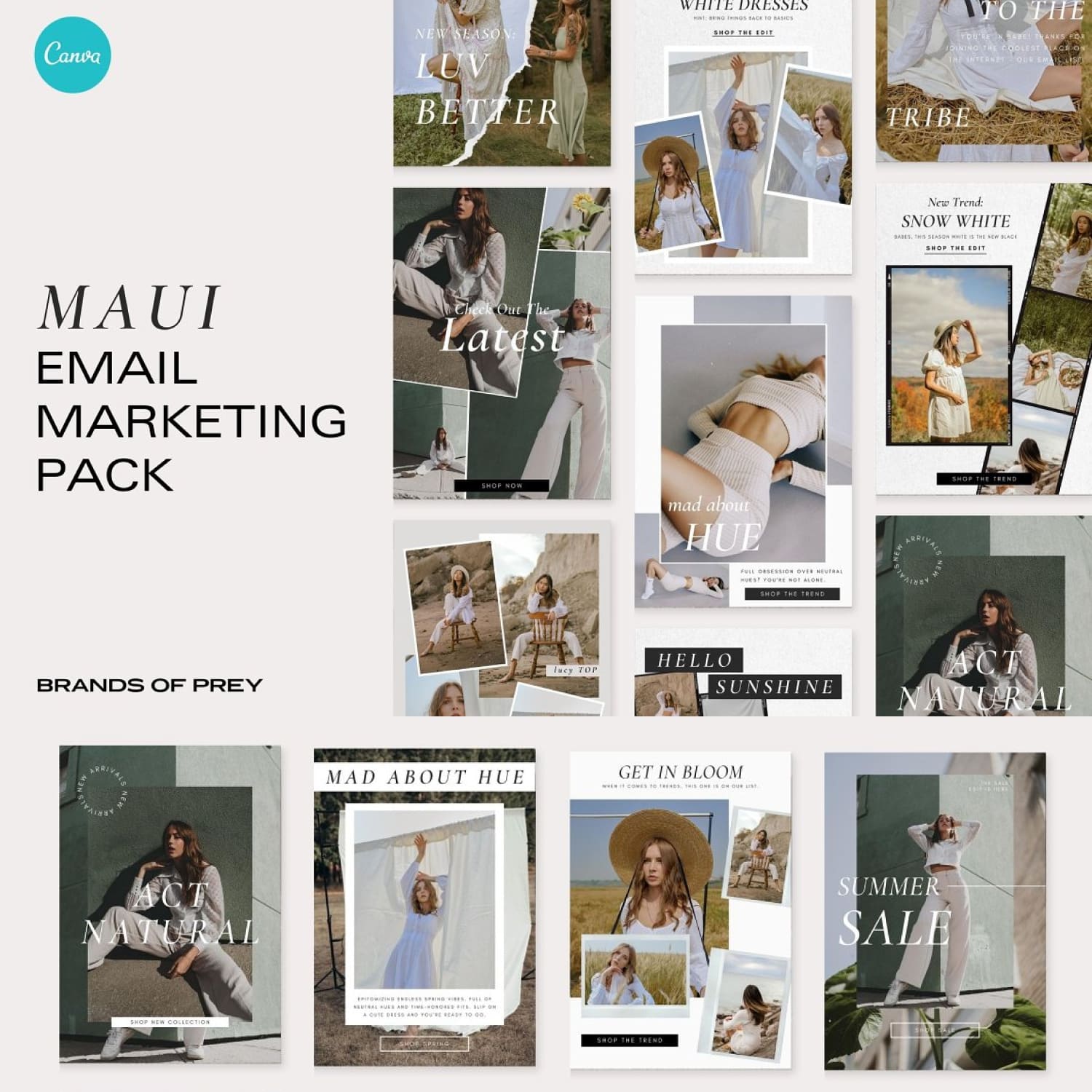 Email Marketing Bundle - Canva.