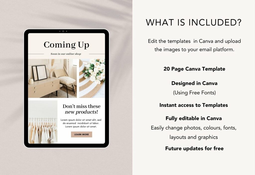 Canva Email Newsletter Templates – MasterBundles