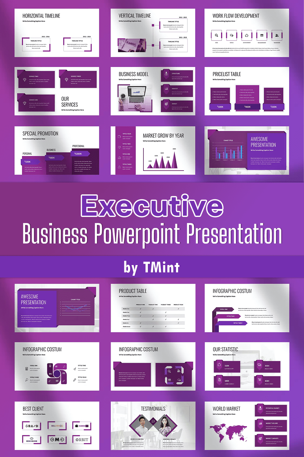 Executive - Powerpoint Presentation For Business - Pinterest.