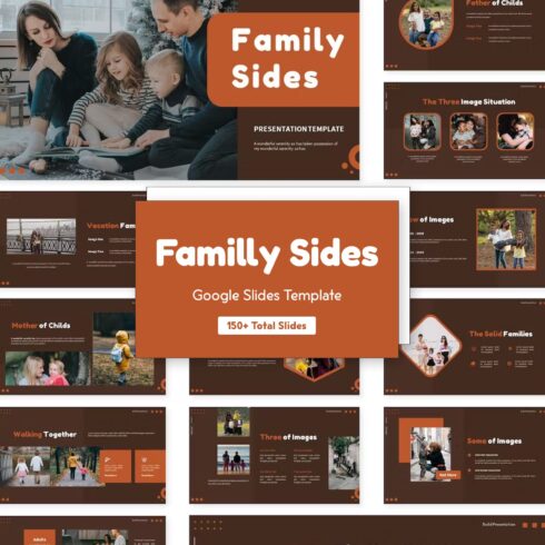 Family Pages | Google Slides Template.