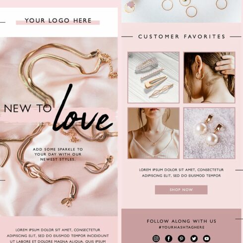 Fashion Ecommerce Email Template Psd | Master Bundles