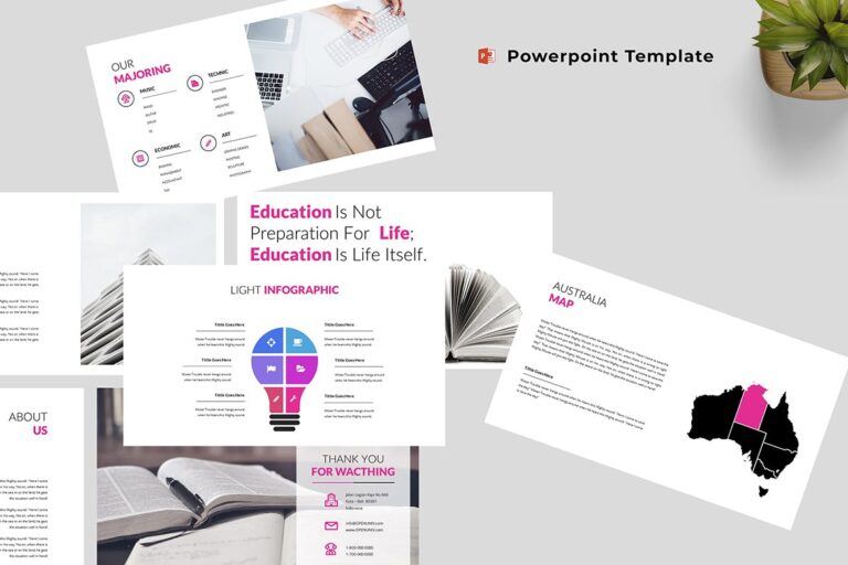 Open University Powerpoint Template – MasterBundles