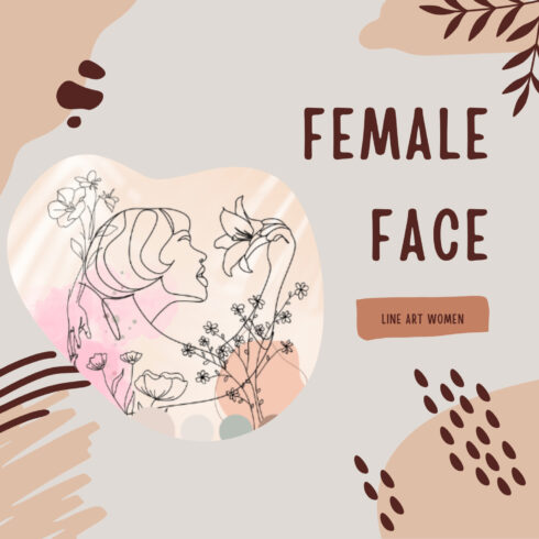 Female Face Line Art Women,Line Art Girl.