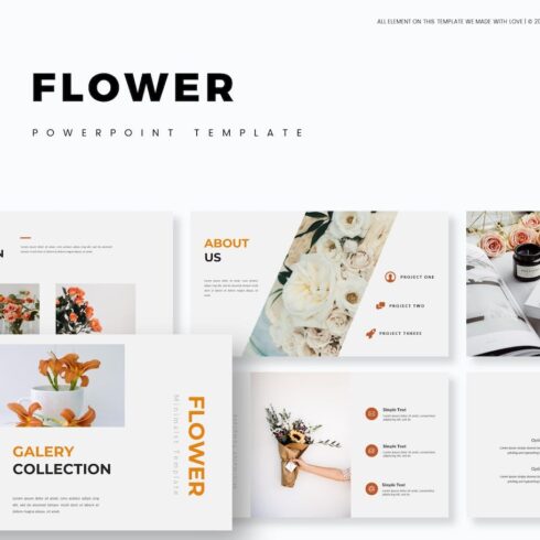 Flower - Powerpoint Template | MasterBundles