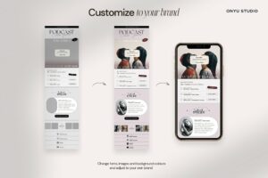 Flutter Podcast Newsletter Template – MasterBundles