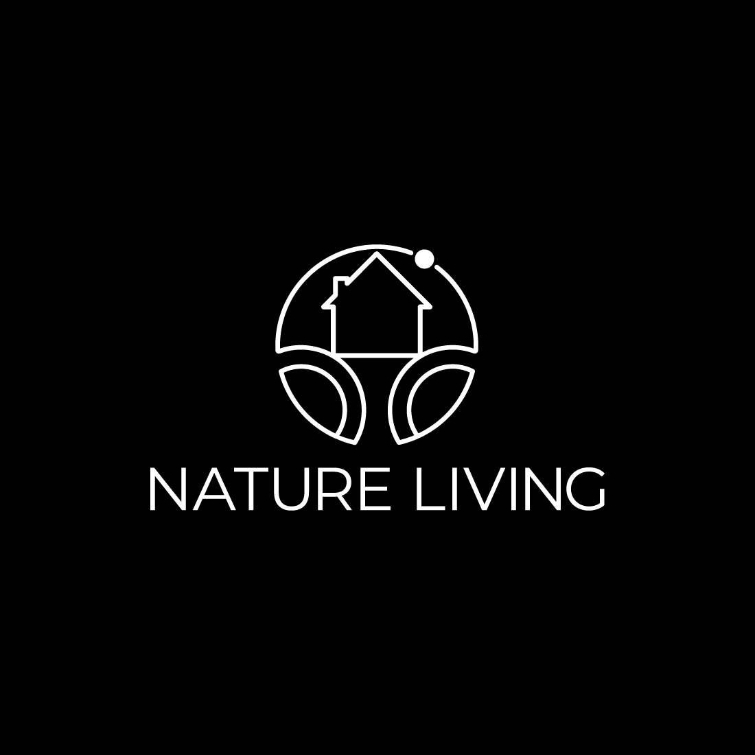 Nature Home Logo Design cover image.