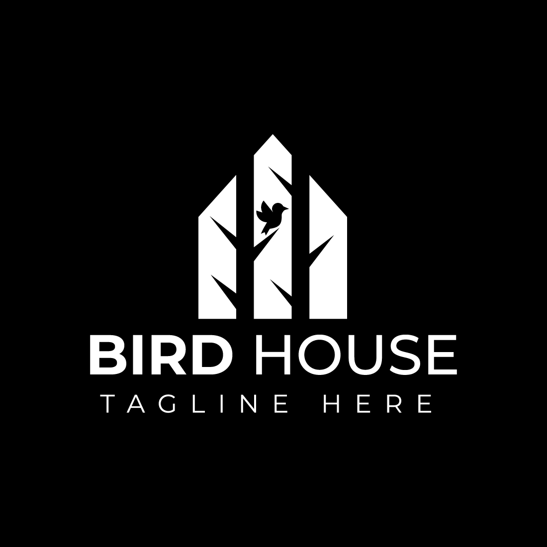 Bird House Logo Template | MasterBundles