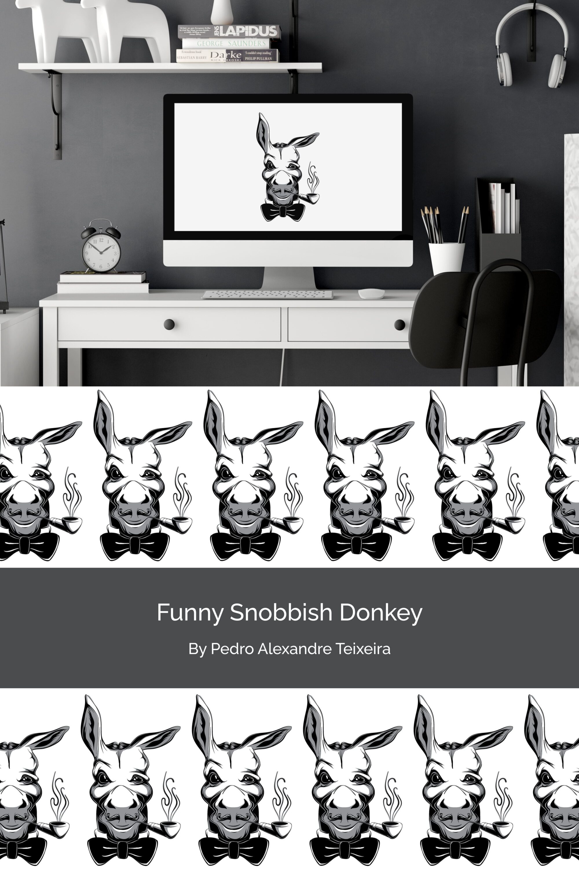 funny snobbish donkey 03 497
