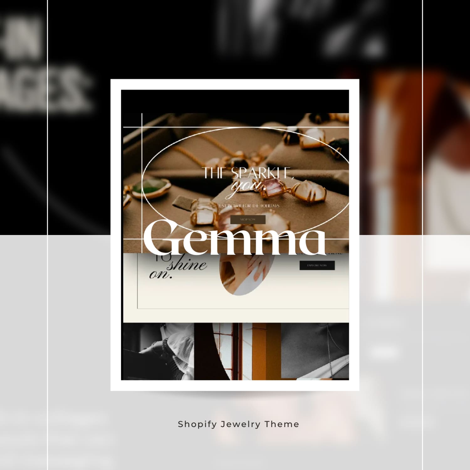 Gemma | Shopify Jewelry Theme - main image preview.