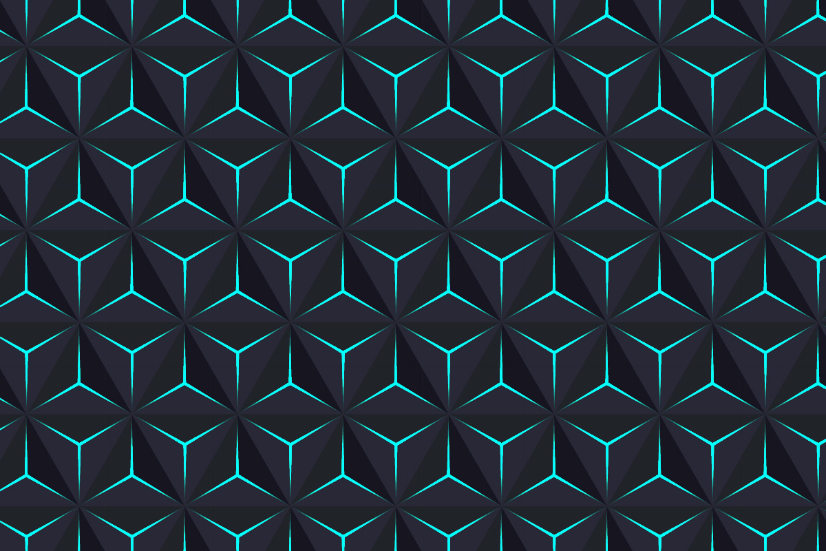 Geometric 3D Patterns Graphics preview image.