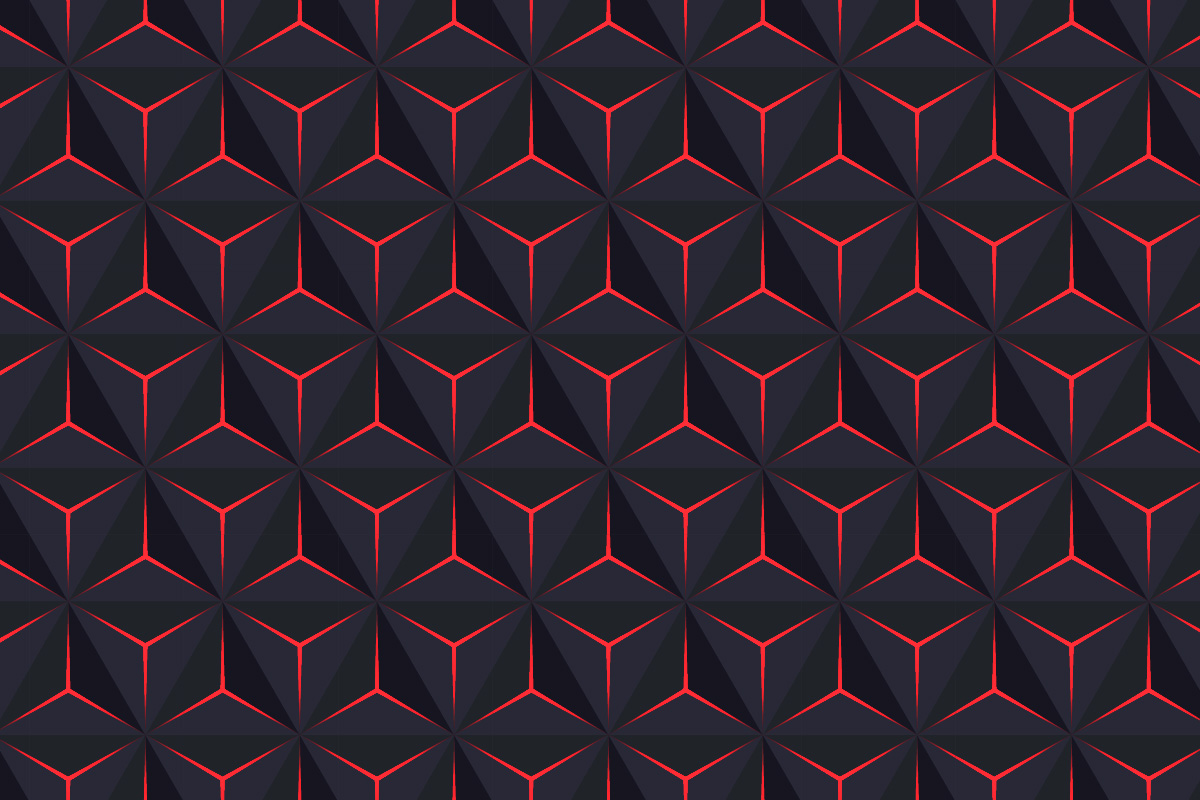 Geometric 3D Seamless Patterns preview image.