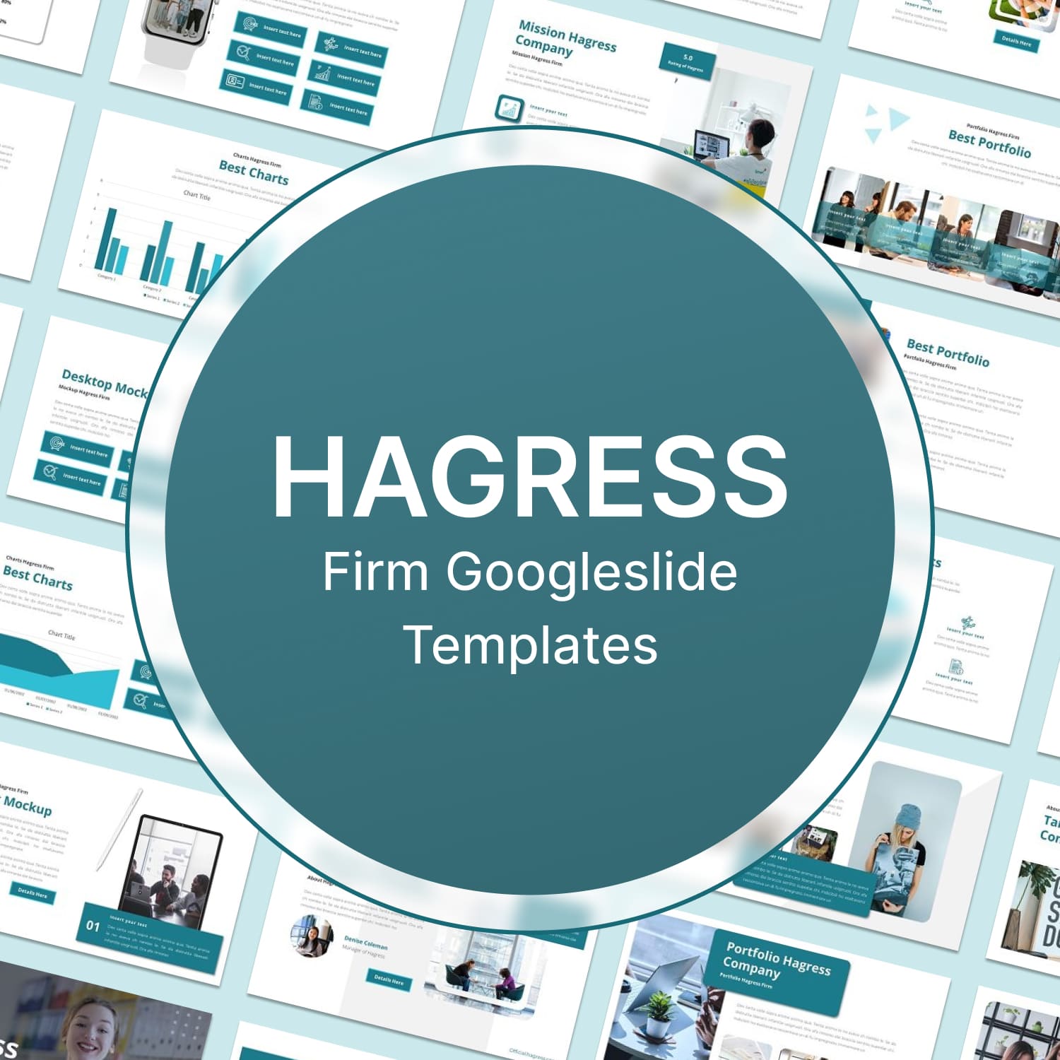 Hagress - Firm Googleslide Templates.