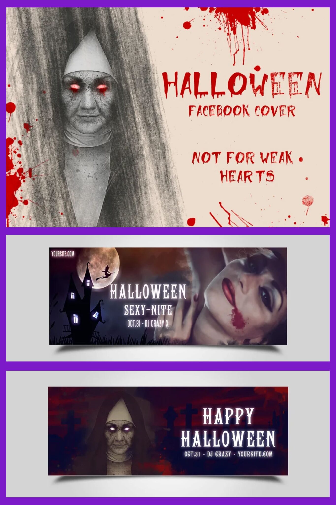 15 Best Halloween Facebook Cover Collection 2022 Free And Premium   Halloween Facebook Cover 257 1365x2048 