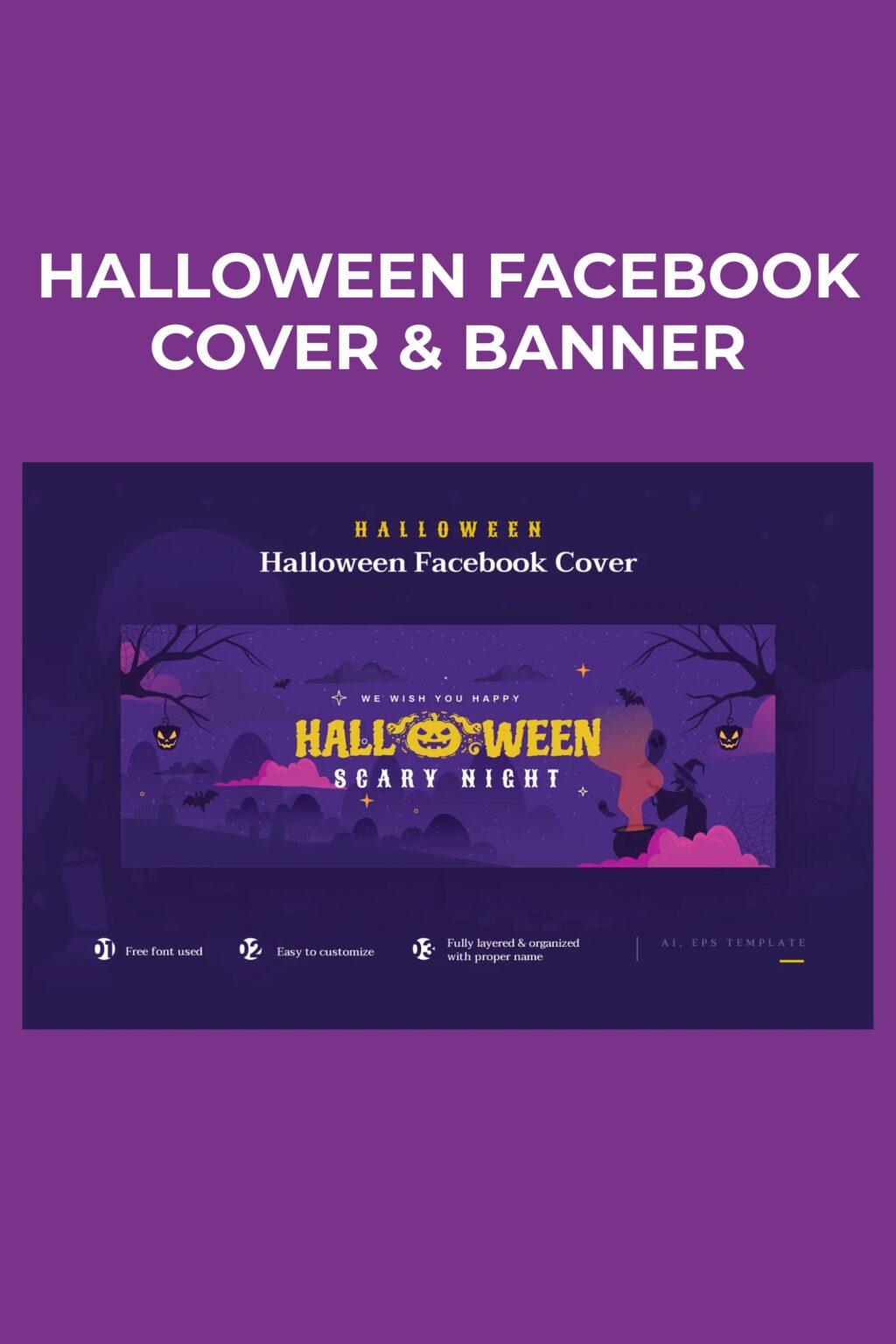 15 Best Halloween Facebook Cover Collection 2022 Free And Premium   Halloween Facebook Timeline 2 977 1024x1536 