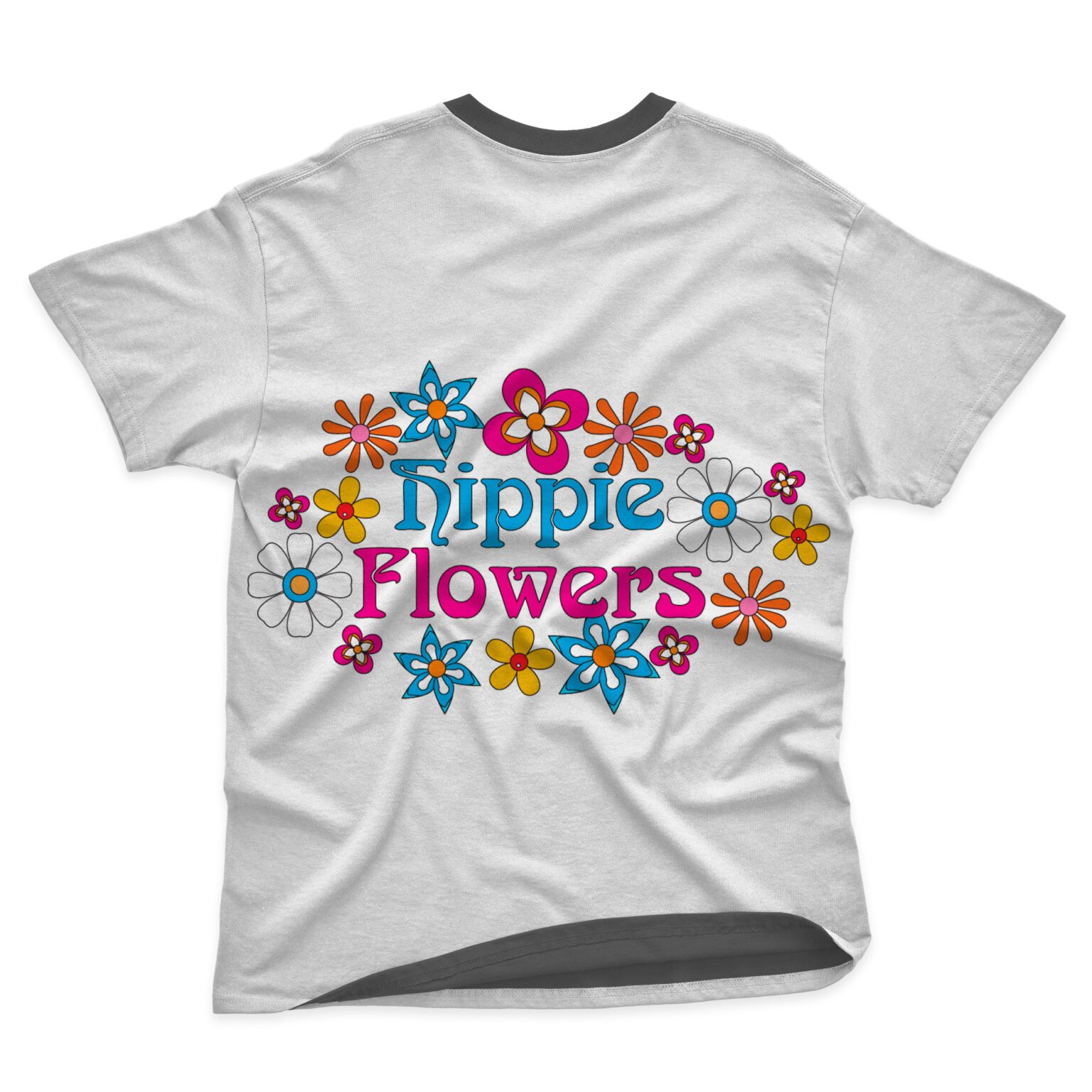 Hippie Flowers SVG T-shirt Designs Bundle – MasterBundles
