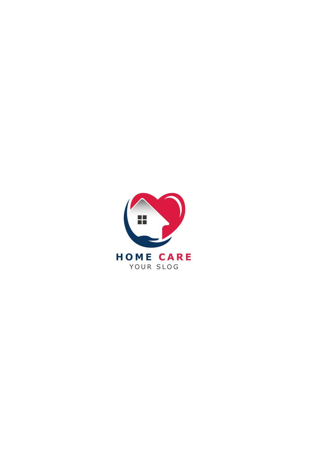 Home Care Logo Pinterest collage image.
