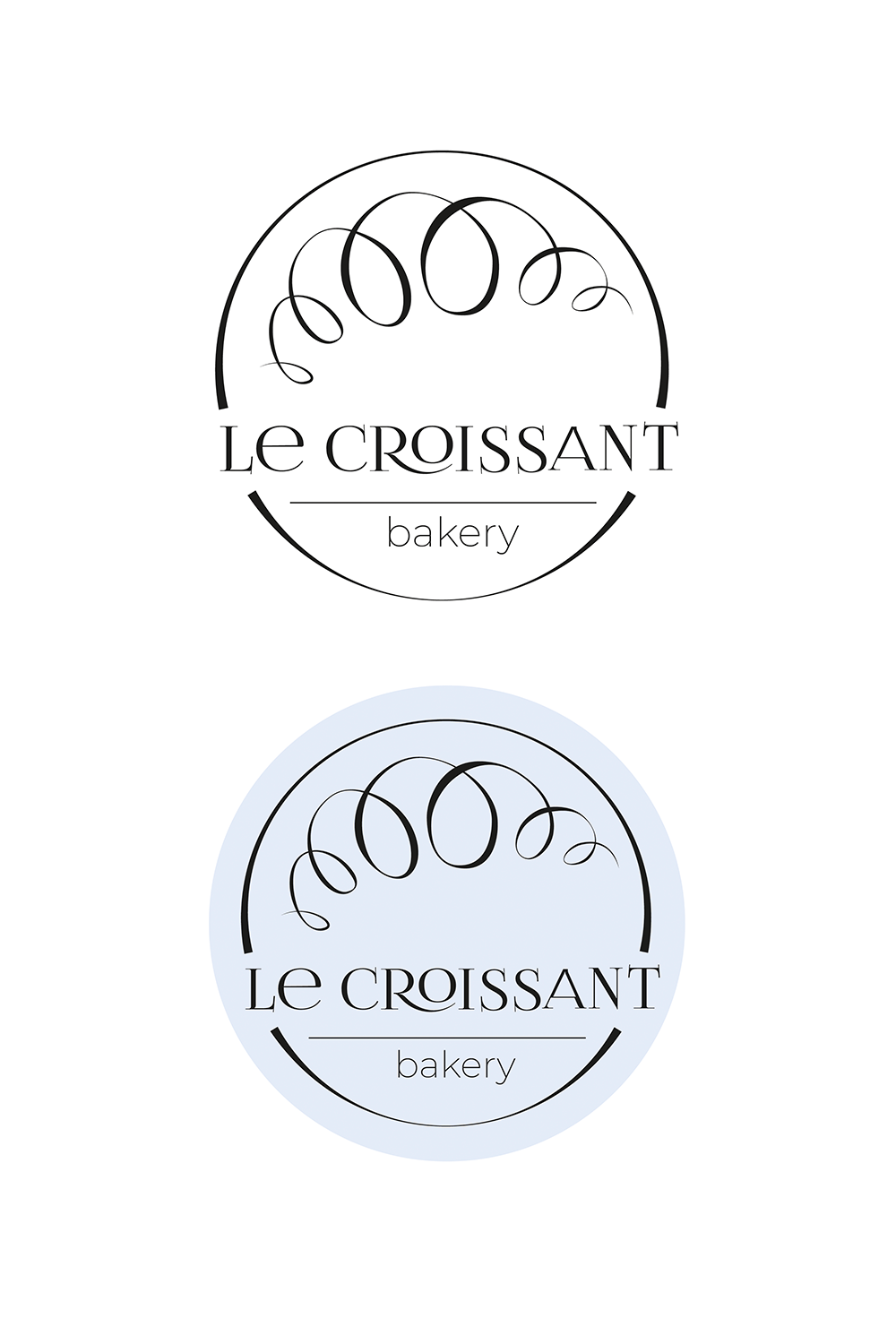 Bakery Logo pinterest image.