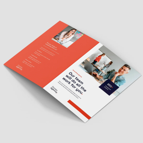 Consulting Agency Brochure Bi-Fold | Master Bundles