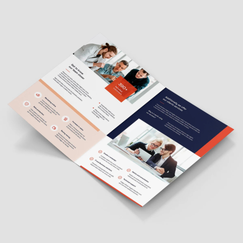 Consulting Agency Brochure Bi-Fold | Master Bundles