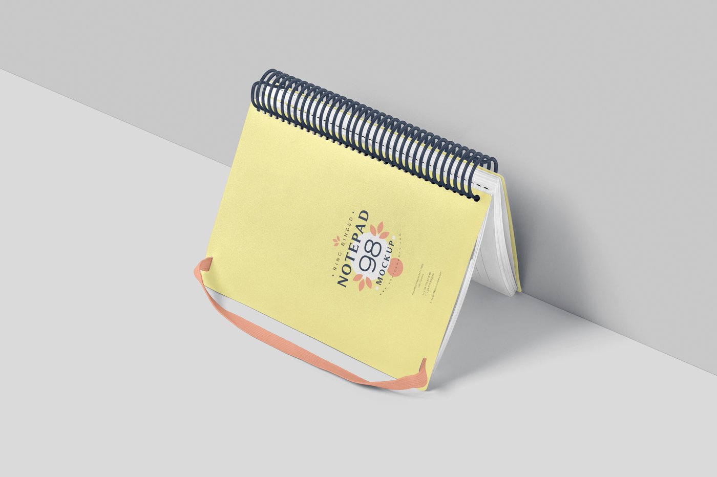 Minimalistic notebook design.