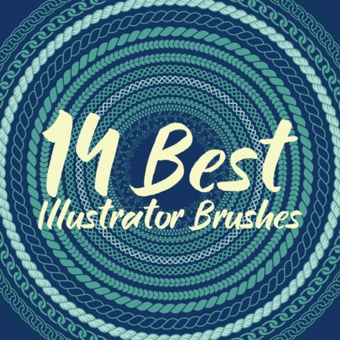 Best Illustrator Brushes Pack cover image.