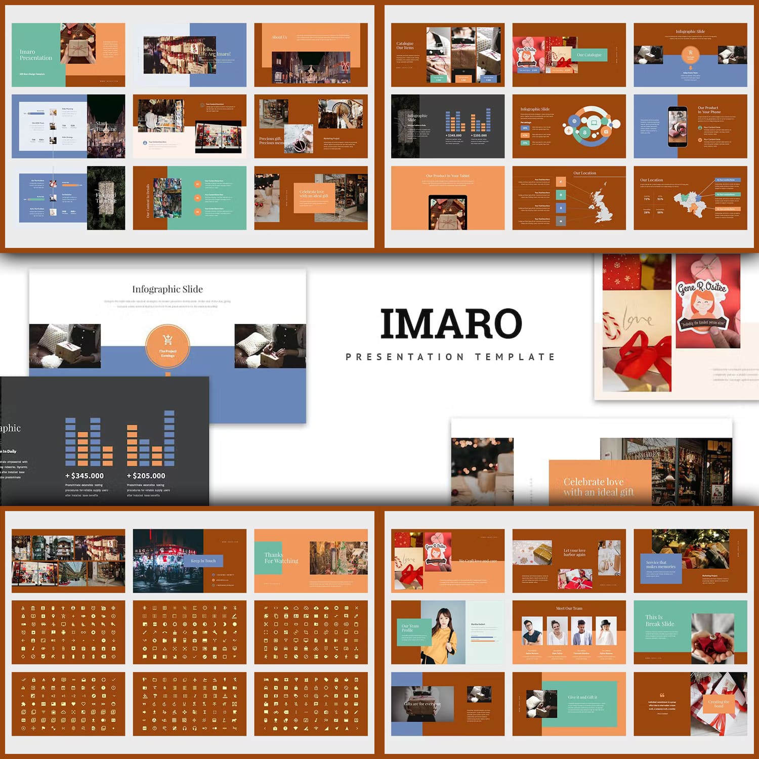 Imaro: Powerpointing Gift Box Cover.