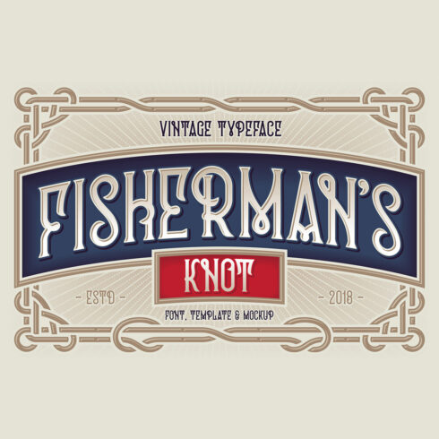 Fisherman's Knot Font Graphics cover image.