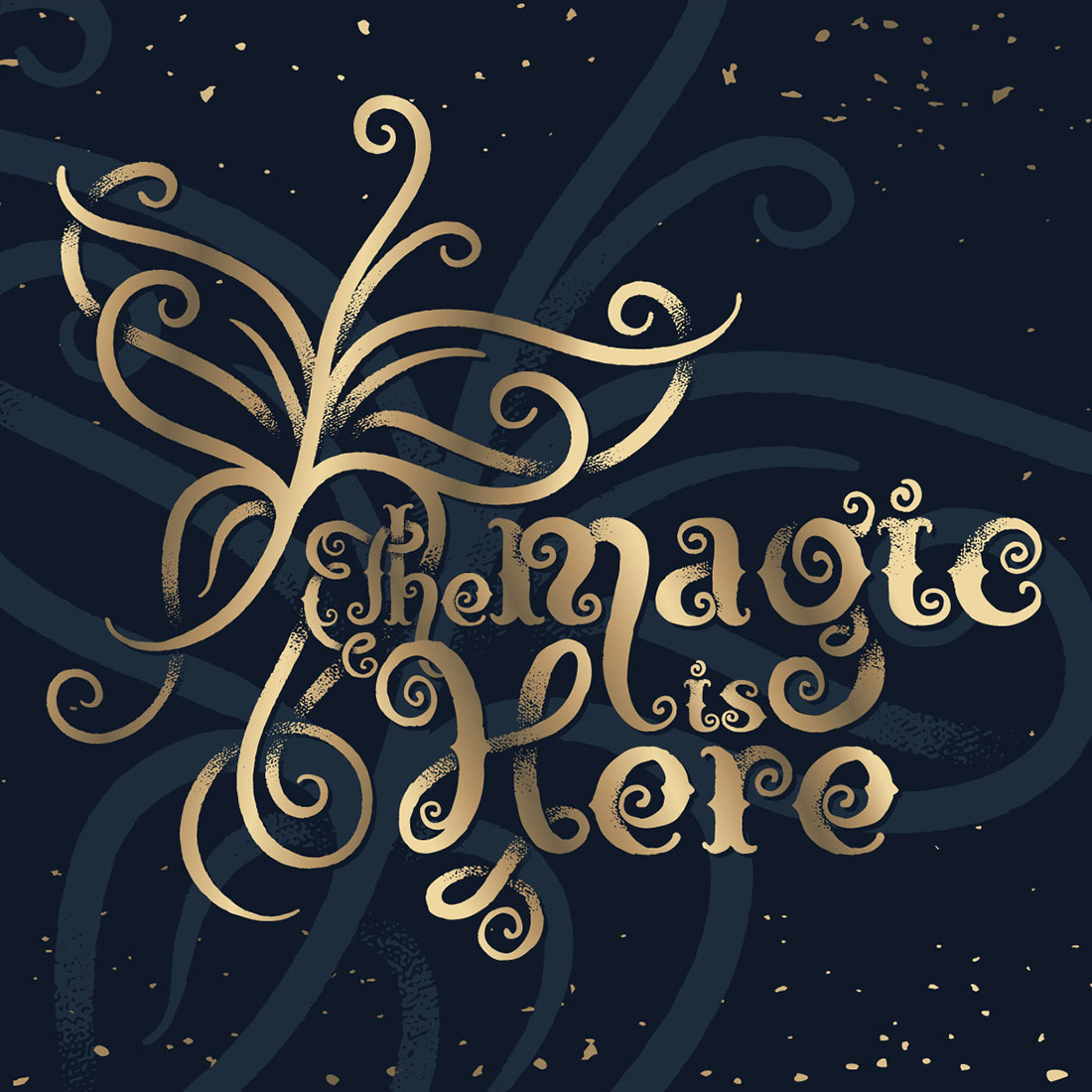 Typeface Font Magic Garden Graphics cover image.