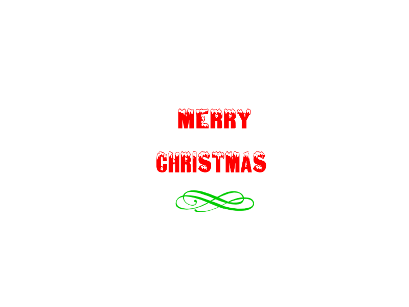 Merry Christmas Gift Tags Design preview image.