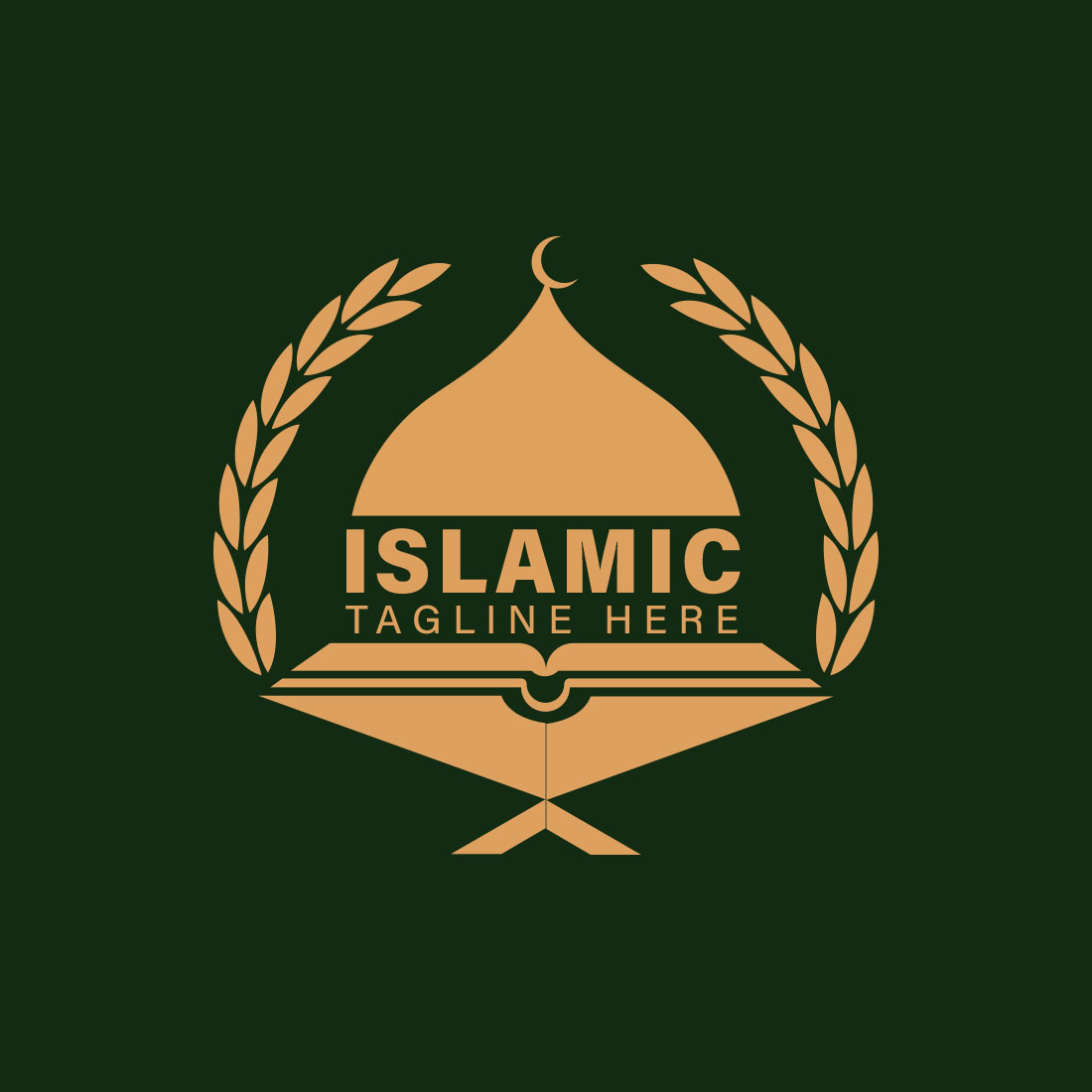 Islamic Logo Template Designs cover image.