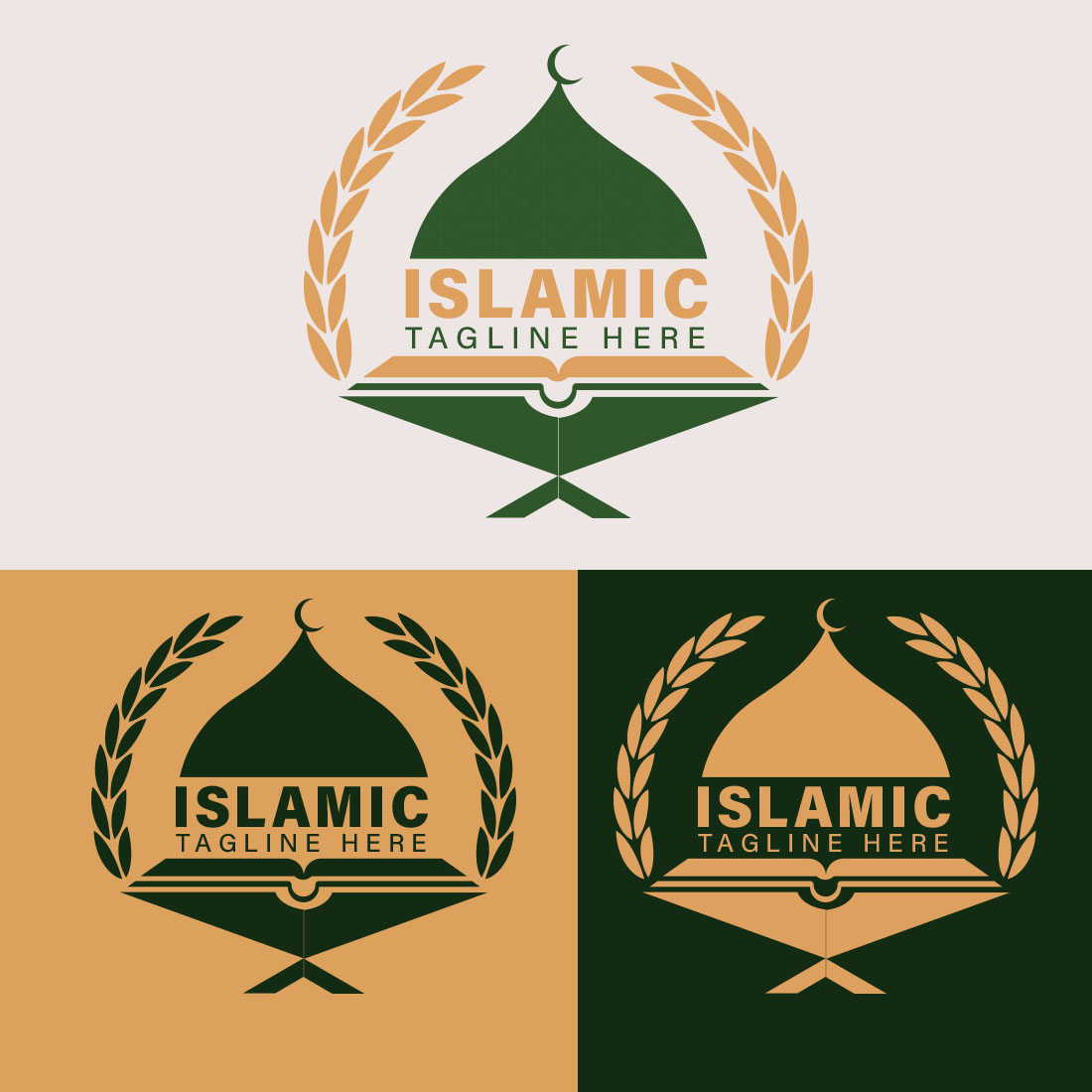 Eye-Catching Islamic Logos Designs cover image.