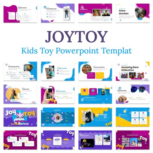 Joytoy - Kids Toy Powerpoint Template.