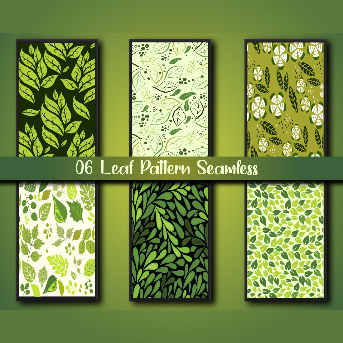 Green Leaves Patterns cover image.