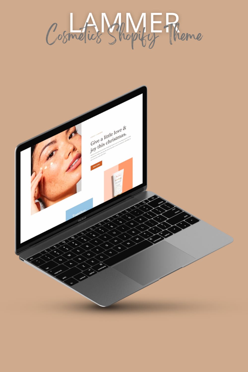 Lammer - Cosmetics Shopify Theme - pinterest image preview.