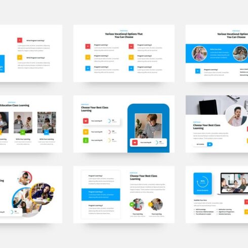 Learning - Education & School Powerpoint Template | MasterBundles