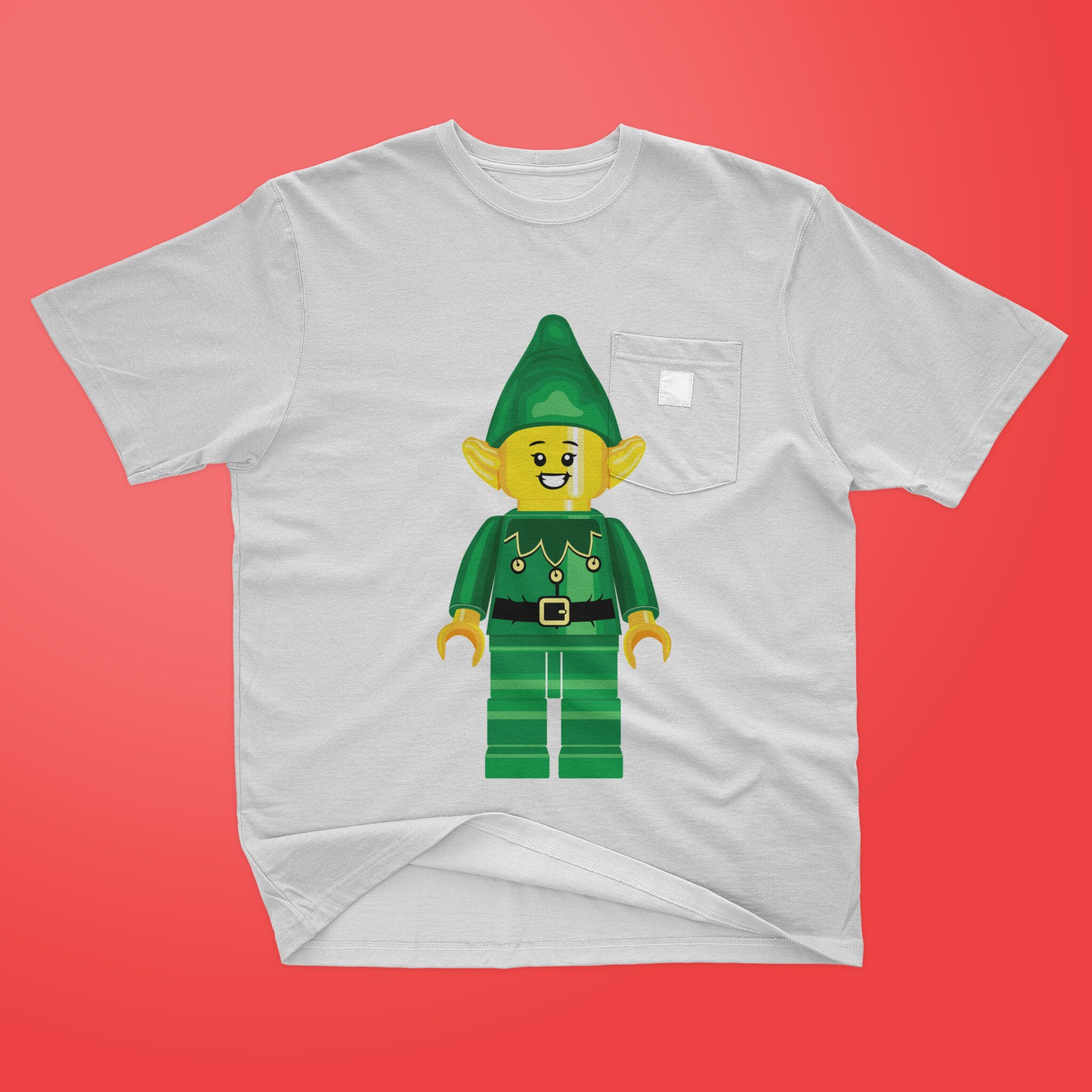 Lego Christmas SVG Tshirt Designs Bundle MasterBundles