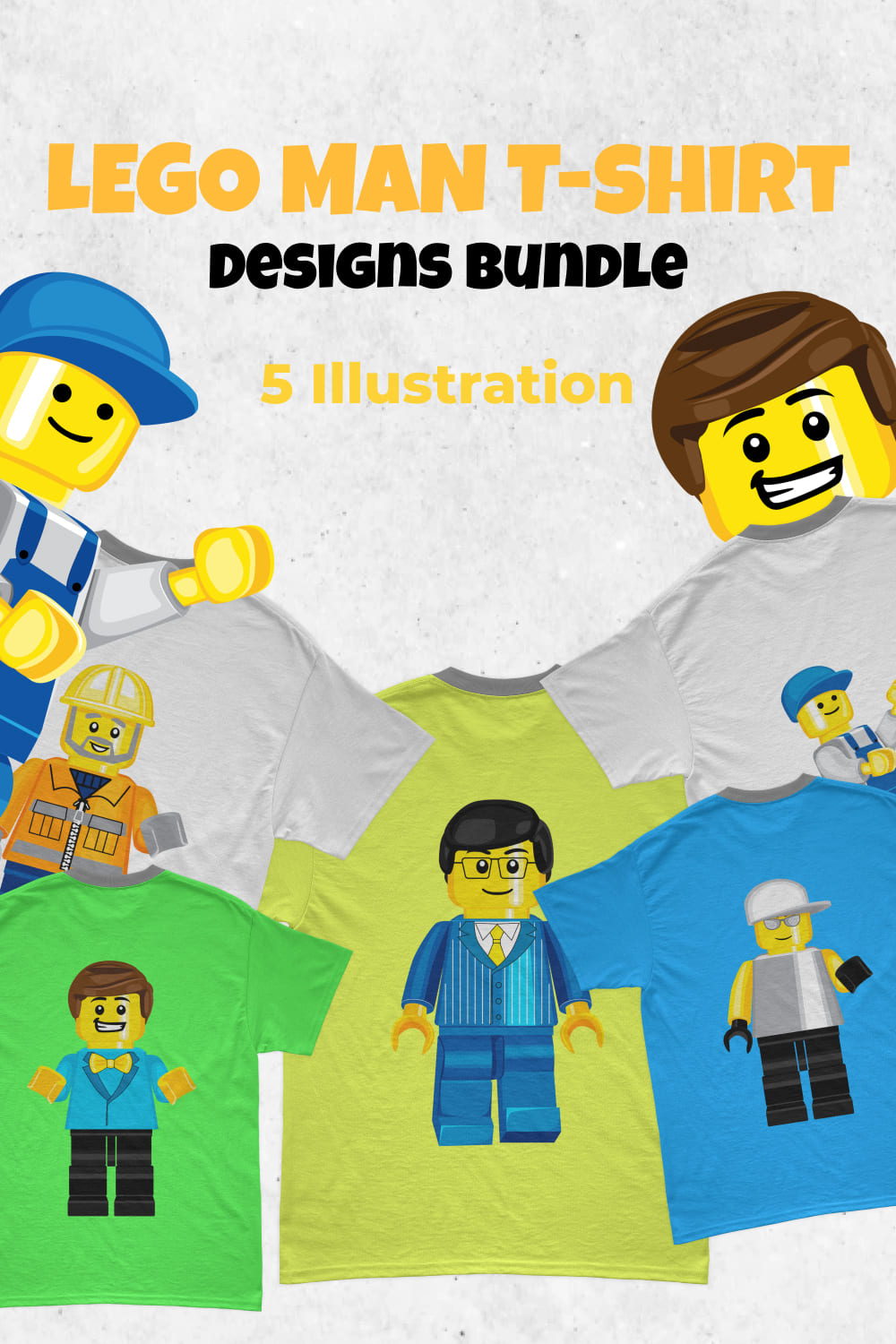 Lego Man SVG T-shirt Designs Bundle – MasterBundles