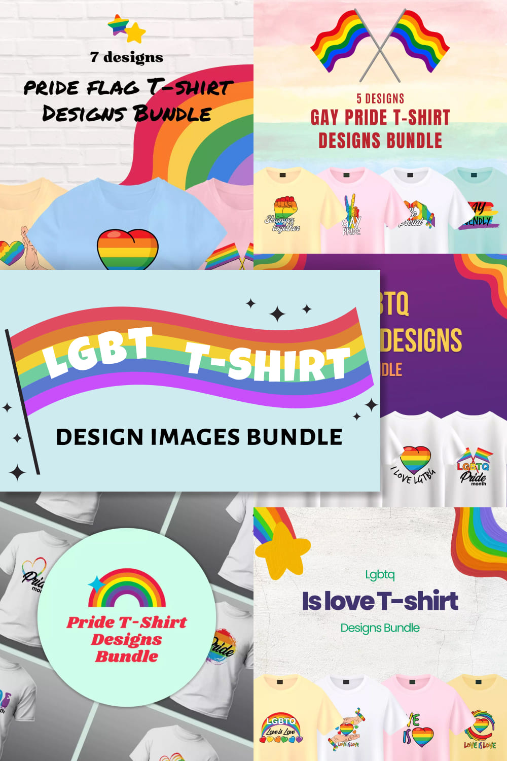 Lgbt T-shirt Design Images Bundle - Pinterest.