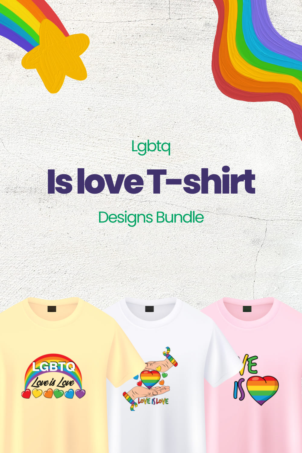 Lgbtq Love Is Love T-shirt Designs Bundle - Pinterest.