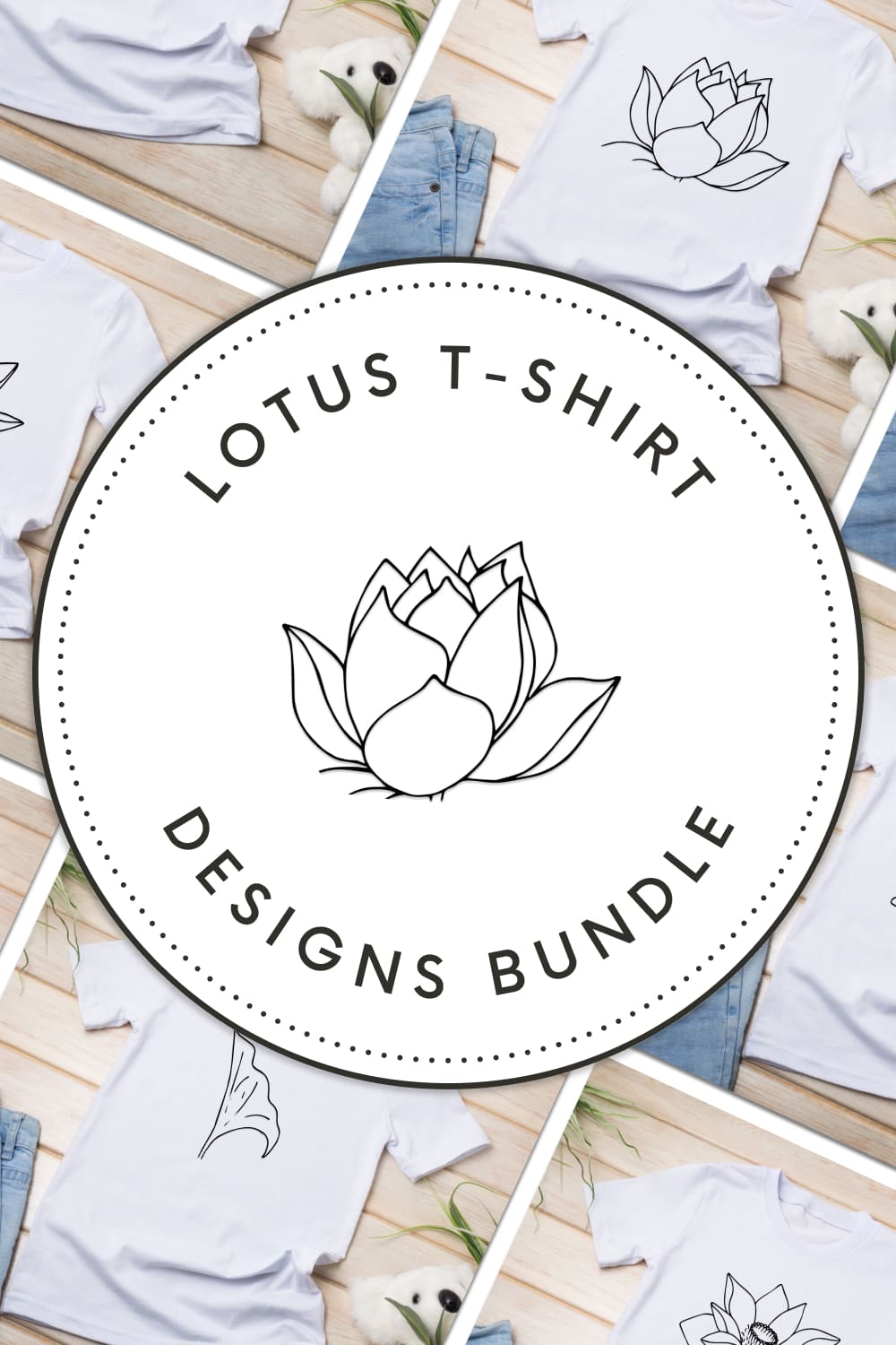 lotus t shirt designs bundle 03 793