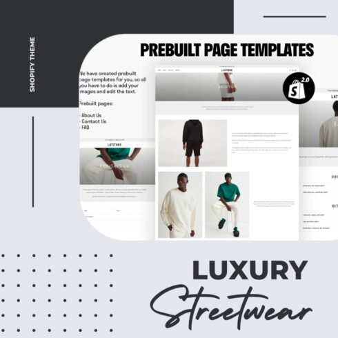 Shopify Theme | Luxury Streetwear - main image preview.