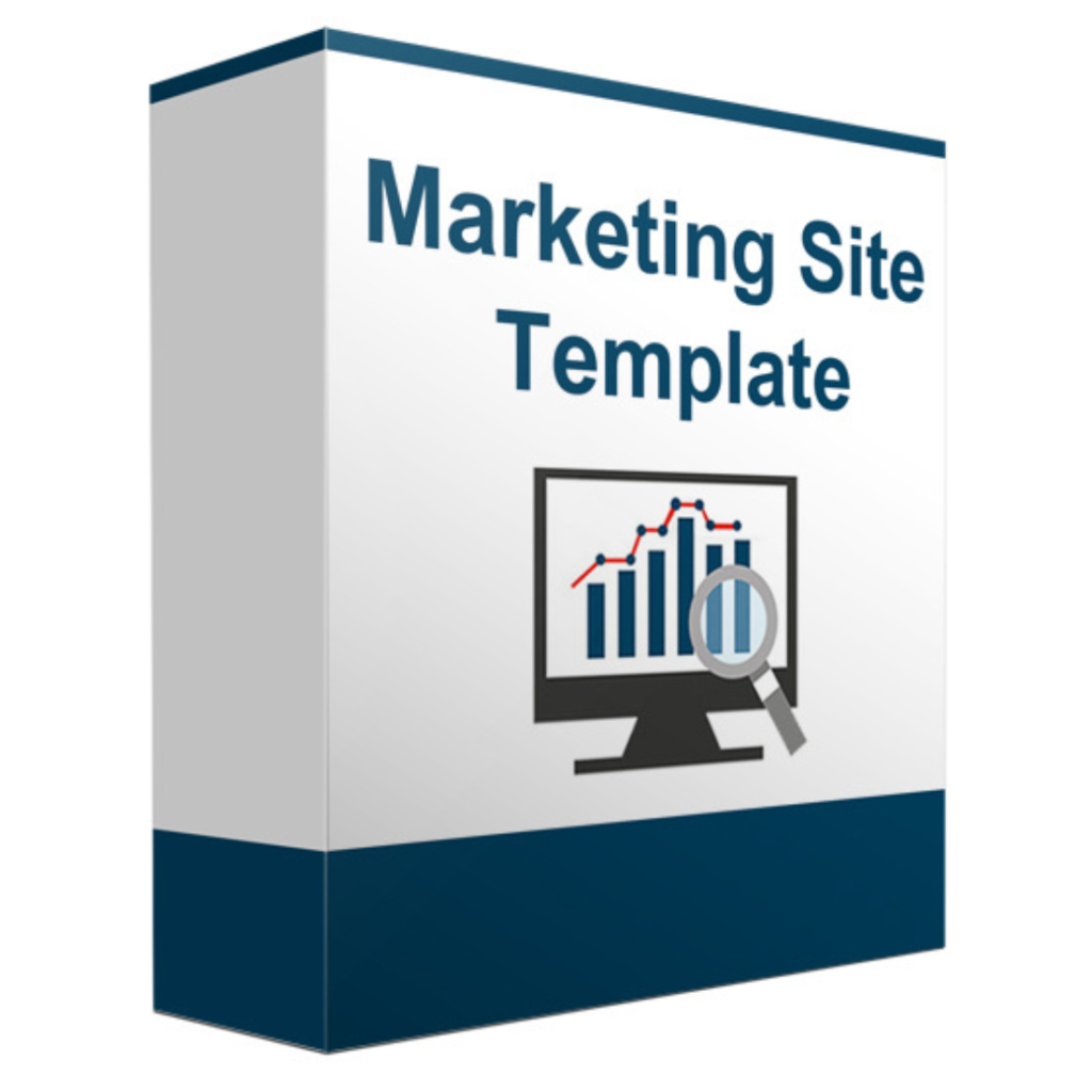 Marketing Site Template in PSD Format MasterBundles